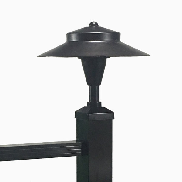 TruScapesDeckLighting Fence Post Cap Wayfair Canada